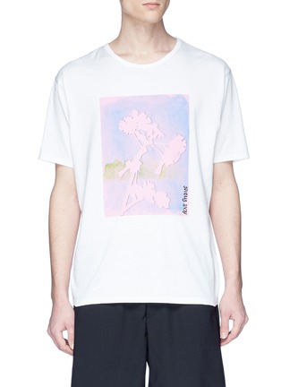 Main View - Click To Enlarge - ACNE STUDIOS - 'Naivet' floral print T-shirt