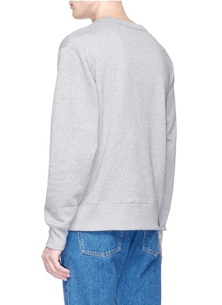 Back View - Click To Enlarge - ACNE STUDIOS - 'Fairview Face' sweatshirt
