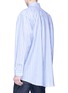 Back View - Click To Enlarge - ACNE STUDIOS - 'Atlent' stripe linen-cotton shirt