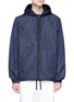 Main View - Click To Enlarge - ACNE STUDIOS - 'Marwy Face' hooded windbreaker jacket