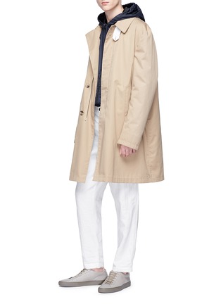 Figure View - Click To Enlarge - ACNE STUDIOS - 'Marwy Face' hooded windbreaker jacket