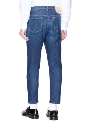 Back View - Click To Enlarge - ACNE STUDIOS - 'River' slim fit cropped jeans