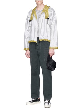 Figure View - Click To Enlarge - ACNE STUDIOS - 'Anselm' canvas cargo pants