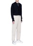 Figure View - Click To Enlarge - ACNE STUDIOS - 'Neve Face' patch wool cardigan