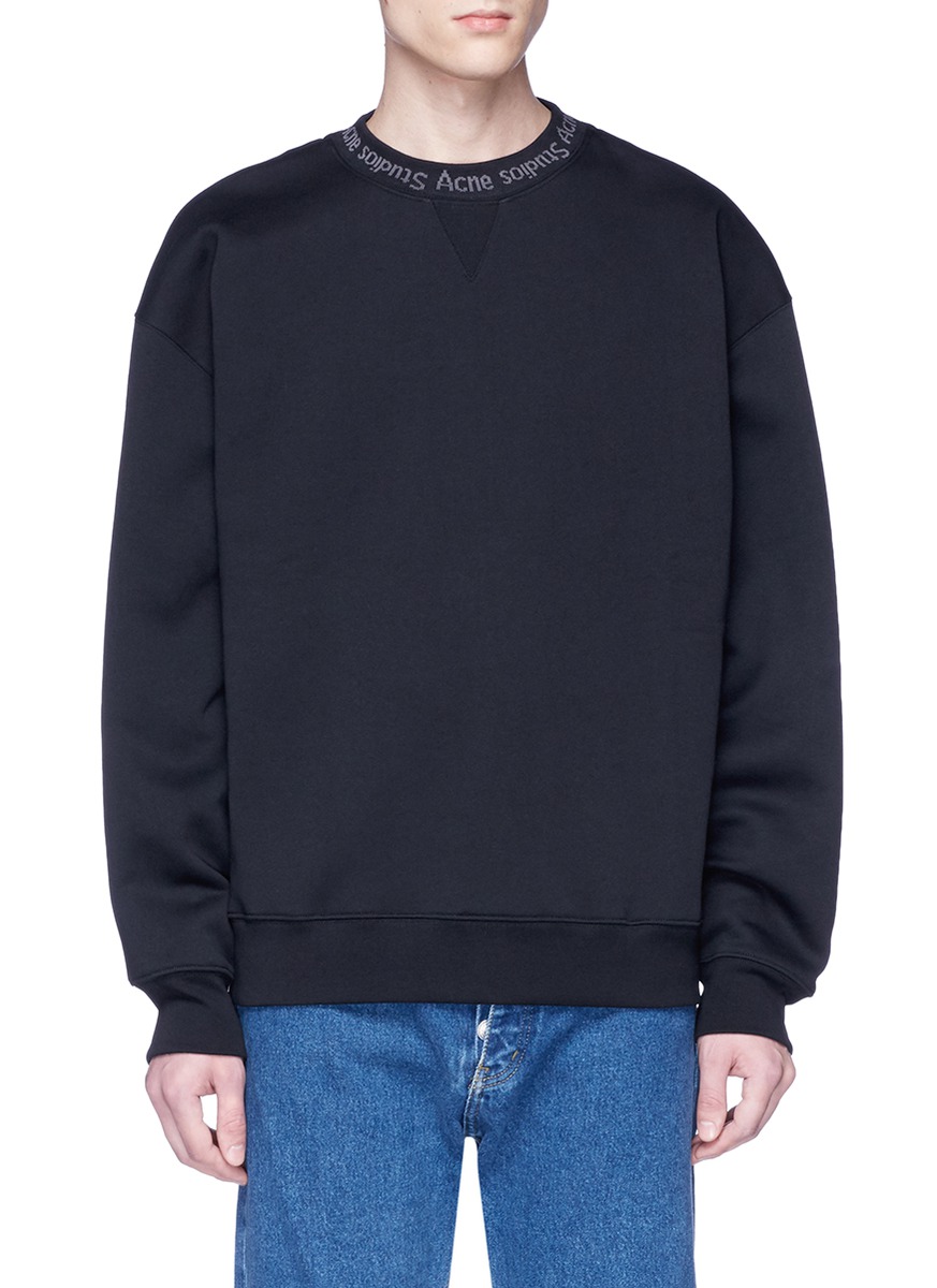 acne studios collar sweater