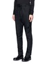 Front View - Click To Enlarge - DEVOA - Drawstring waist twill pants