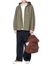 Figure View - Click To Enlarge - ACNE STUDIOS - 'Melt' hooded twill parka