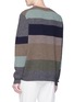Back View - Click To Enlarge - ACNE STUDIOS - 'Nicoul' stripe wool sweater