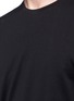 Detail View - Click To Enlarge - DEVOA - Contrast stitching long sleeve T-shirt