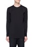 Main View - Click To Enlarge - DEVOA - Contrast stitching long sleeve T-shirt