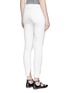 Back View - Click To Enlarge - FRAME - 'Le Skinny de Jeanne' staggered cuff cropped jeans