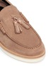 Detail View - Click To Enlarge - PAUL SMITH - 'Carver' tassel suede loafers