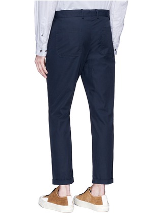 Back View - Click To Enlarge - MARNI - Cropped suiting pants