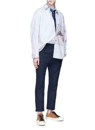 Figure View - Click To Enlarge - MARNI - Cropped suiting pants