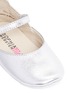Detail View - Click To Enlarge - SOPHIA WEBSTER - 'Chiara Embroidery Baby' butterfly appliqué infant Mary Jane flats