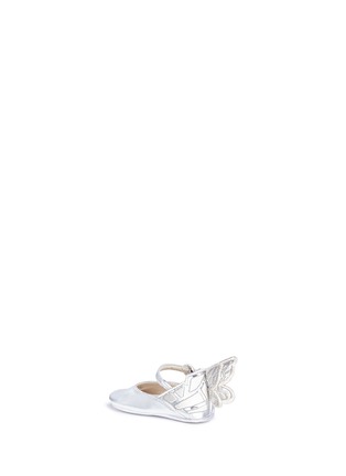 Figure View - Click To Enlarge - SOPHIA WEBSTER - 'Chiara Embroidery Baby' butterfly appliqué infant Mary Jane flats