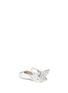 Figure View - Click To Enlarge - SOPHIA WEBSTER - 'Chiara Embroidery Mini' butterfly appliqué toddler Mary Jane flats