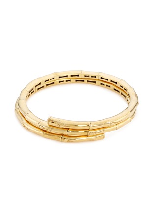Main View - Click To Enlarge - JOHN HARDY - 18k yellow gold bamboo three row coil bracelet