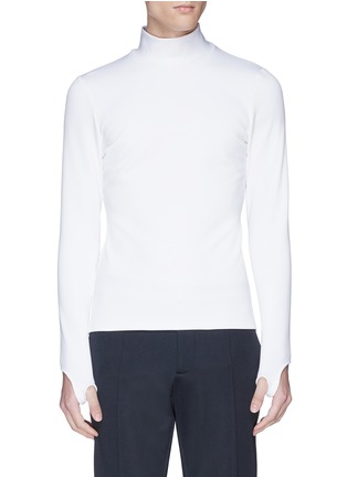 Main View - Click To Enlarge - 8ON8 - Turtleneck long sleeve T-shirt