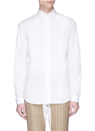 Main View - Click To Enlarge - 8ON8 - Concealed placket shirt