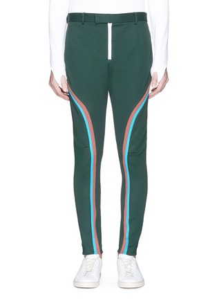 Main View - Click To Enlarge - 8ON8 - Stripe trim jogging pants