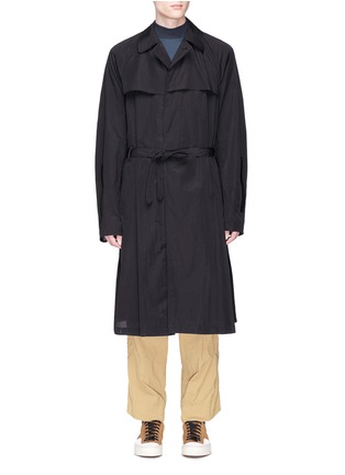 Main View - Click To Enlarge - KOLOR - Belted trench coat