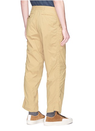 Back View - Click To Enlarge - KOLOR - Elastic outseam nylon pants