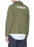 Back View - Click To Enlarge - KOLOR - 'Coach' print coach jacket