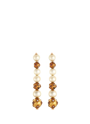 Main View - Click To Enlarge - REPOSSI - 'Gandhara' pearl ball drop earrings