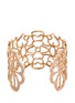 Figure View - Click To Enlarge - REPOSSI - 'Ere' diamond 18k rose gold floral cutout cuff