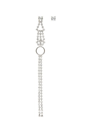 Main View - Click To Enlarge - JOOMI LIM - 'Mad Maximalism' Swarovski pearl mismatched shoulder duster earrings