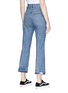 Back View - Click To Enlarge - PROENZA SCHOULER - PSWL cropped straight leg jeans