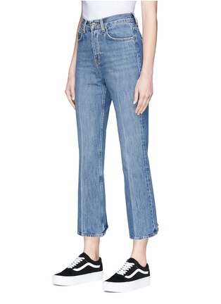 Front View - Click To Enlarge - PROENZA SCHOULER - PSWL cropped straight leg jeans