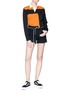 Figure View - Click To Enlarge - PROENZA SCHOULER - PSWL colourblock rugby shirt