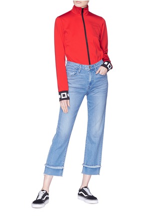 Figure View - Click To Enlarge - PROENZA SCHOULER - PSWL graphic cuff track jacket