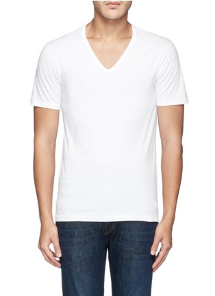 Main View - Click To Enlarge - ZIMMERLI - '172 Pure Comfort' jersey undershirt