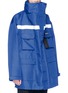 Detail View - Click To Enlarge - BALENCIAGA - 'Profil' oversized hooded parka