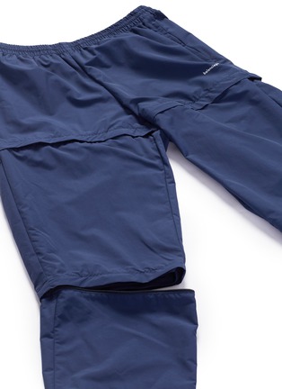 Detail View - Click To Enlarge - BALENCIAGA - Detachable panel track pants