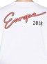 Detail View - Click To Enlarge - BALENCIAGA - 'Europe 2018' print oversized T-shirt