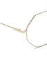 Detail View - Click To Enlarge - CHLOÉ - 'Palma' octagon frame metal optical glasses