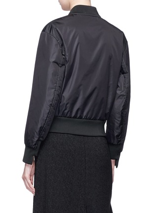 Back View - Click To Enlarge - NEIL BARRETT - Padded bomber jacket