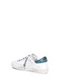 Detail View - Click To Enlarge - GOLDEN GOOSE - 'Superstar' glitter star patch leather suede sneakers