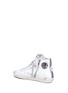 Detail View - Click To Enlarge - GOLDEN GOOSE - 'Francy' sunflower print leather high top sneakers