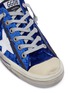 Detail View - Click To Enlarge - GOLDEN GOOSE - 'V-Star 2' velvet sneakers