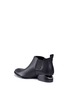 Detail View - Click To Enlarge - ALEXANDER WANG - 'Kori' cutout heel leather chelsea boots