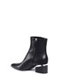 Detail View - Click To Enlarge - ALEXANDER WANG - 'Jude' floating heel leather boots