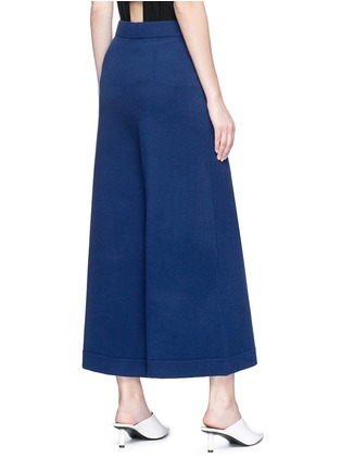 Back View - Click To Enlarge - ROSETTA GETTY - Cashmere knit culottes