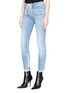 Front View - Click To Enlarge - BEN TAVERNITI UNRAVEL PROJECT  - Lace-up front jeans