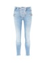 Main View - Click To Enlarge - BEN TAVERNITI UNRAVEL PROJECT  - Lace-up front jeans