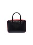 Main View - Click To Enlarge - THOM BROWNE  - Stripe pebble grain leather business bag